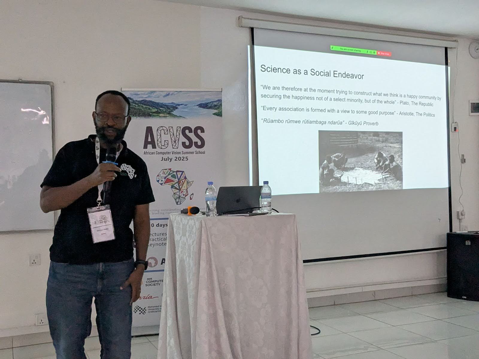 Prof Ciira wa Maina at ACVSS